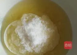 Illustration of how to make peanut walnut biscuits 4