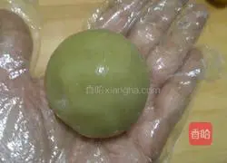 Matcha snow skin mooncake Practice illustration 7