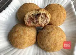 Illustration of how to make cloud leg mooncakes 7