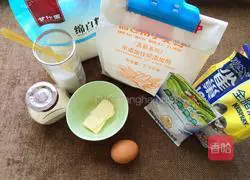 Red Bean Paste Milk Toast (230g) Recipe Illustration 1