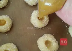 Coconut Jam Cookies Recipe Illustration 9