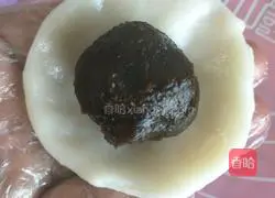 Illustration of how to make colorful snowskin mooncakes 10