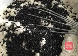 Illustration of how to make sesame digestive biscuits 1