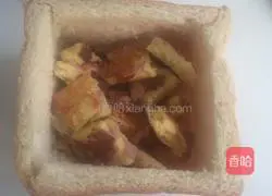 Illustration of how to make box toast 13