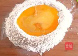 Illustration of making Siqisha biscuits 7