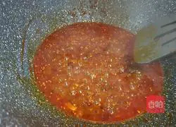 Illustration of how to make crispy sauce pancake 9