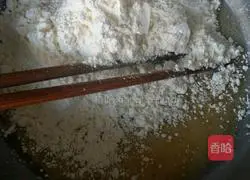 Illustration of making butter-free jam cookies 4