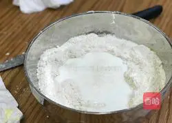 British afternoon tea: Illustration of how to make scones 7