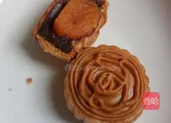 Cantonese egg yolk mooncake recipe 16