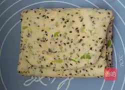 Green onion soda crackers.Recipe 7