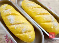 Illustration of how to make pumpkin coconut breadsticks 10