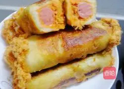 Illustration of how to make toast rolls 10