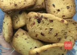 Illustration of how to make cranberry cookies 16