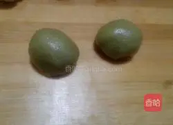 Illustration of how to make matcha snowskin mooncakes 4