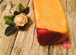 Three-color toast Illustration of how to do it 16