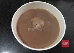 Illustration of how to make hot chocolate drink 6