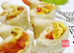 Baby Recipe - Breakfast Chapter Illustration of How to Make Bread and Egg Rolls 8