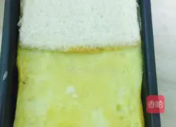 Toast ham and tamagoyaki Illustration of how to cook 7