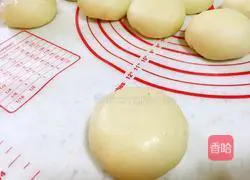 Illustration of how to make bean paste bread 2