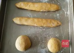 Illustration of how to make rye brown sugar soft European buns 6