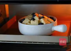 Baked Blueberry Toast Pudding Recipe Illustration 5