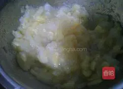 Illustration of how to make pineapple mooncake fillings 10