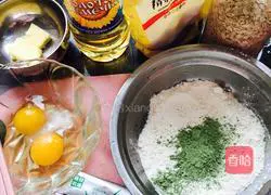 Green juice oatmeal biscuits recipe 1