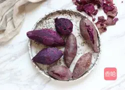 Crystal Purple Sweet Potato Mooncake Recipe Illustration 1