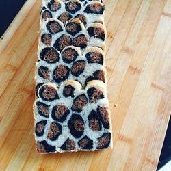 leopard print toast