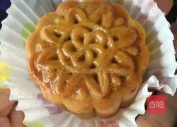 Illustration of how to make 50 grams of moon cake bean paste 3