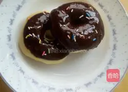 Illustration of how to make chocolate bagels 6