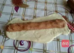 Illustration of how to make sika deer toast 13