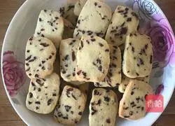 Illustration of how to make cranberry cookies 11