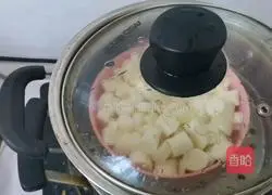 Illustration of how to make yam and fruit mooncakes 2