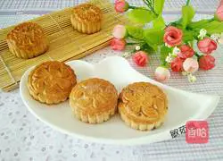 Jujube paste mooncakes Practice illustration 13