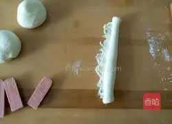 Illustration of baking bread in the oven 7