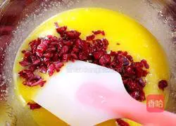 Illustration of how to make cranberry cookies 4