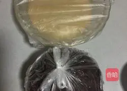 Illustration of how to make red bean paste mooncakes 6