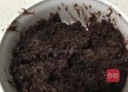 Illustration of making bean paste and egg yolk mooncakes 2