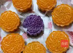 Illustration of how to make steamed mooncakes 13