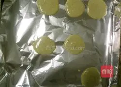 Illustration of how to make black sesame peanut butter cookies 9