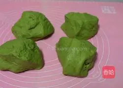 Matcha honey beans Illustration of making toast 6