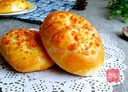 Illustration of how to make salad ham bread 16