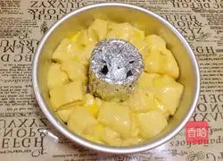 Illustration of how to make Japanese condensed milk bread 16