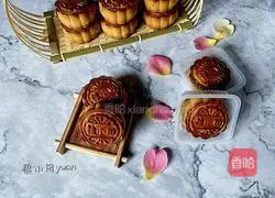 Illustration of how to make Cantonese date paste mooncakes 16