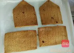 Christmas Cookie Candy House Recipe Illustration 9