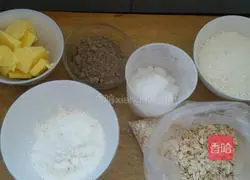 Oatmeal coarse grain biscuits recipe 1