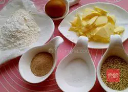 Illustration of how to make egg-flavored biscuits 1