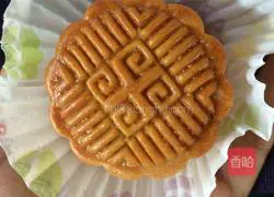 Illustration of how to make 50 grams of moon cake bean paste 2