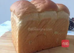 Illustration of how to make condensed milk toast (medium seeding method) 7